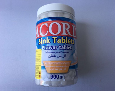 Acord Pisuvar Tablet 900 gr