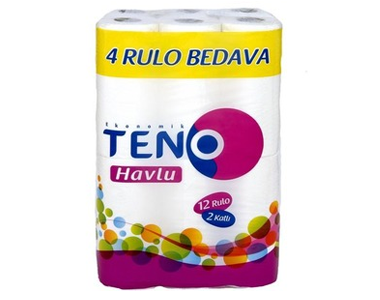 Teno Rulo Havlu 24l