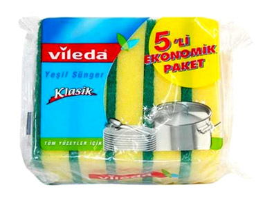 Vileda Bulak Sngeri Dz 5li