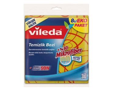 Vileda Temizlik Bezi 8li